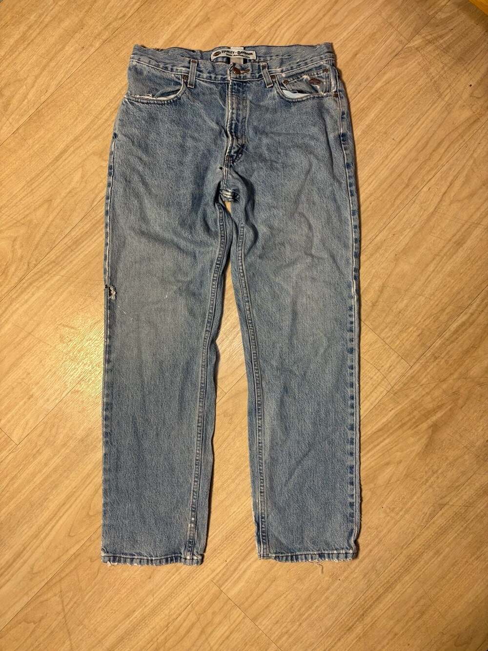 Harley-Davidson Jeans Size 33x32 Blue Denim